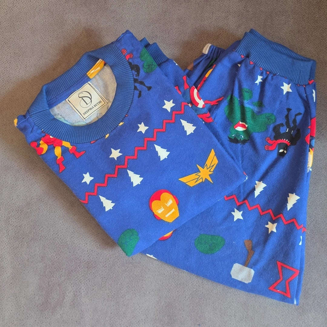 Avengers Flannel Set