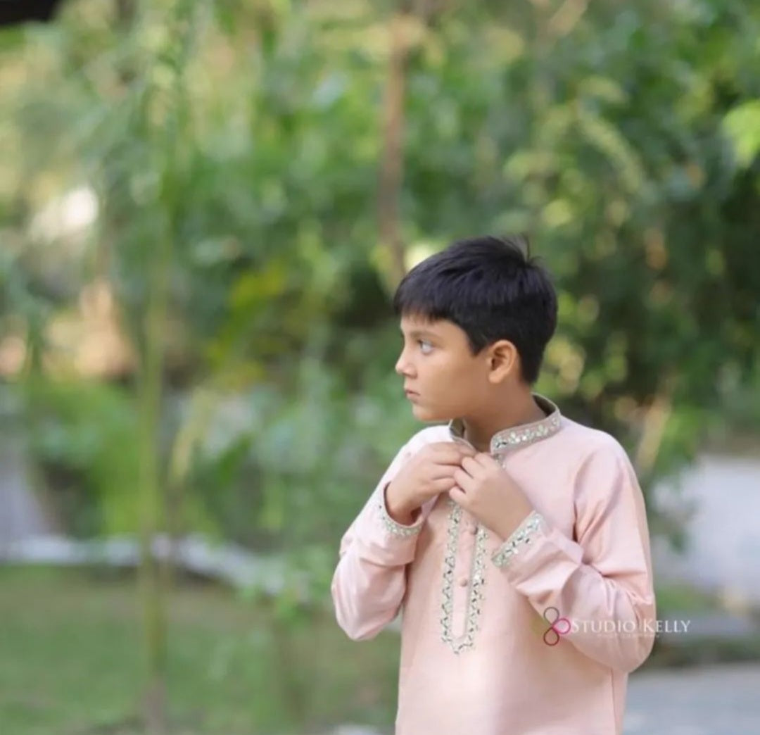 Mirror Work Kurta Sets for Boys