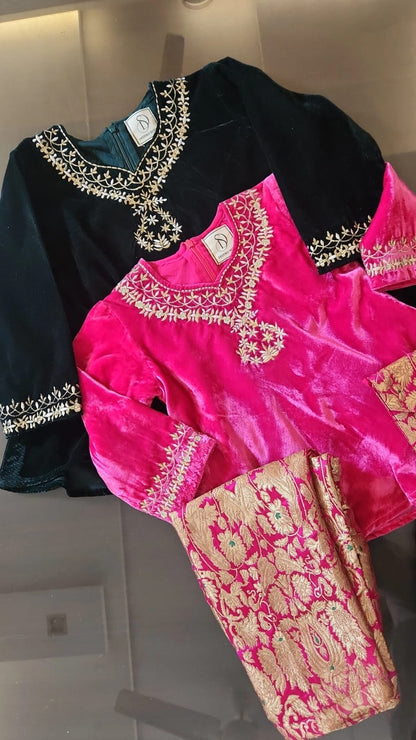 Noor Pure Velvet Sets