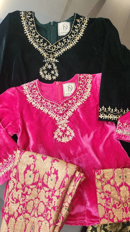 Noor Pure Velvet Sets