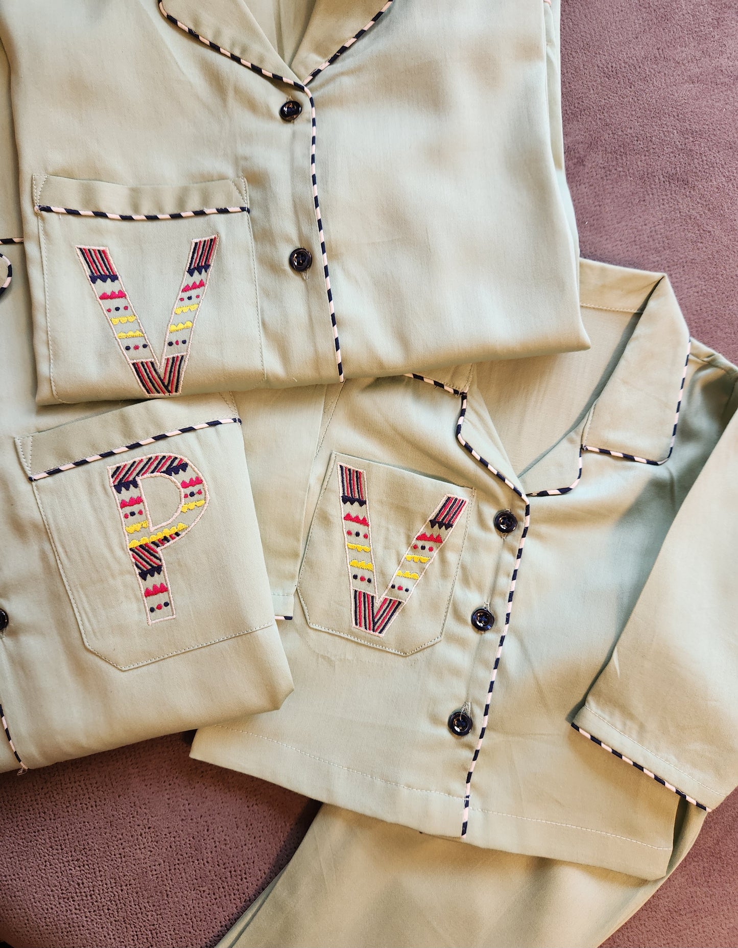 Pastel Punch Alphabet Nightsuits