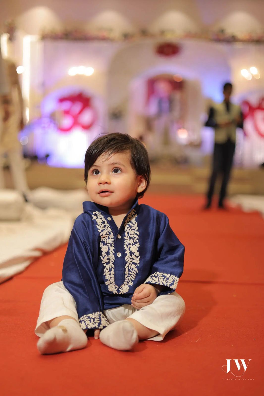 Royal Blue Noor-e-Neel Kurta Set