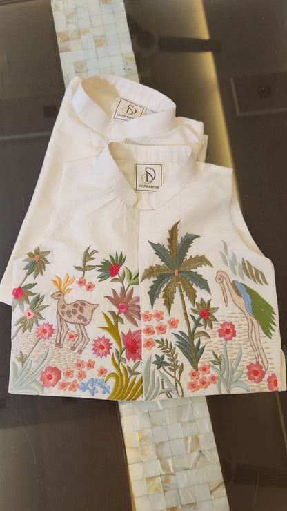 Bahaar Bundi-Kurta Set