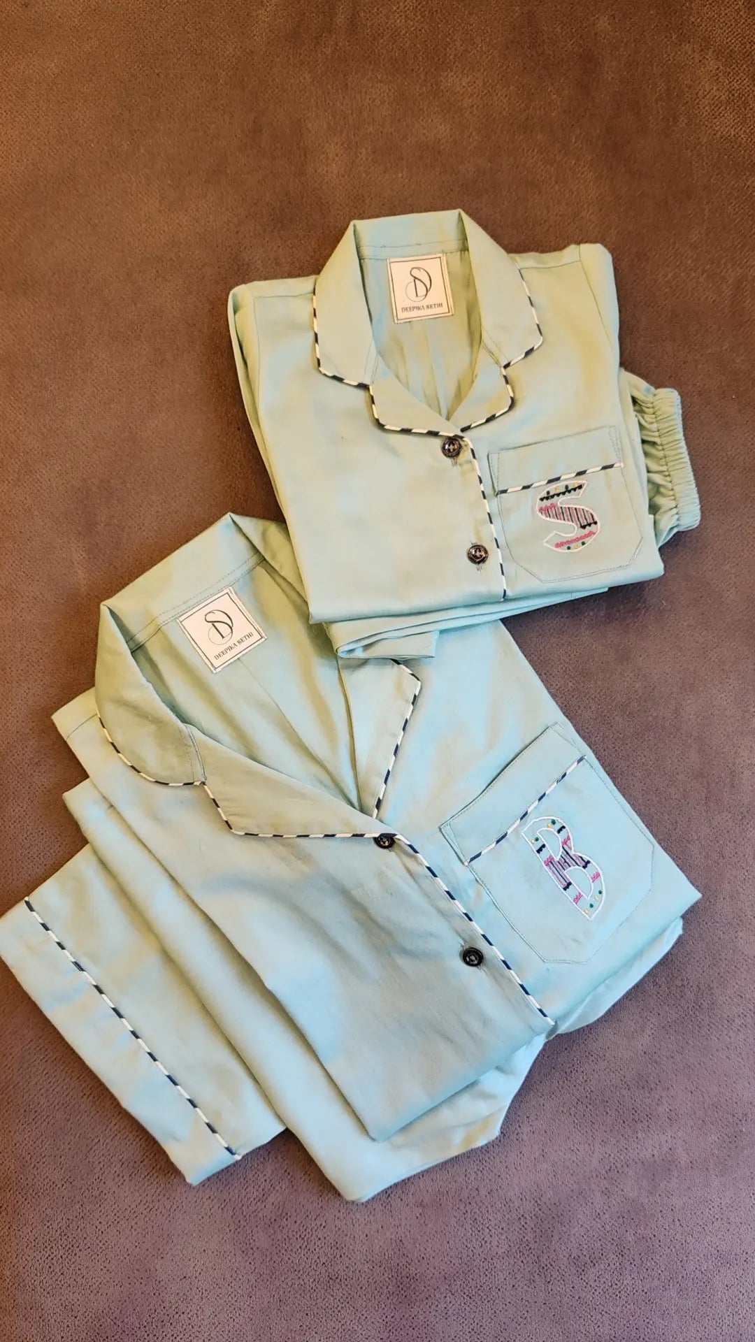 Pastel Punch Alphabet Nightsuits